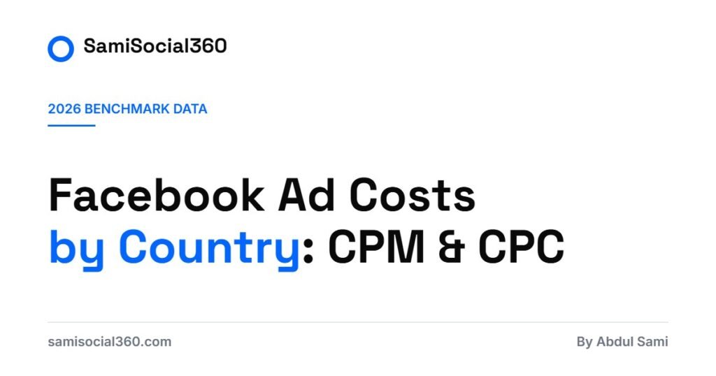 Facebook & Instagram Ad Costs by Country: CPM and CPC (2026)